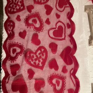 Heart Table Runner